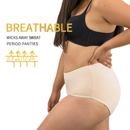 ⏳Last Day-Buy 1 Get 3 Packs!!🔥2026 Best-Selling🏆LunaBloom™ High-Waist Leak-Proof Panties ✨Butter-soft, ultra-stretchy & discreetly protective 🍃