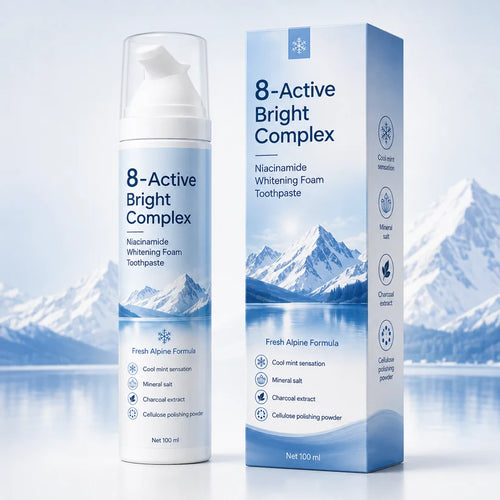 BBOJI® 8X Niacinamide Foaming Whitening Toothpaste