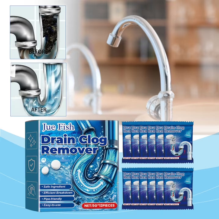📢📢2 kaufen, 3 gratis⏰Brausetabletten zur Beseitigung von Abflussverstopfungen🫧🧼