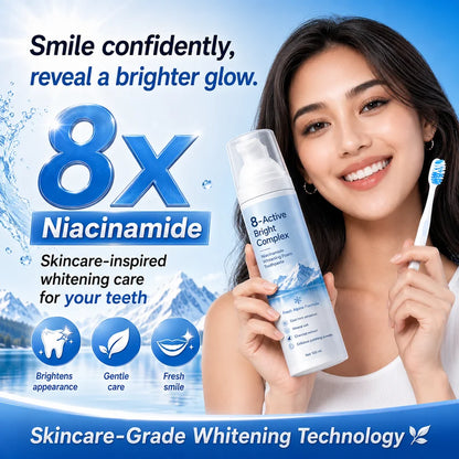BBOJI® 8X Niacinamide Foaming Whitening Toothpaste