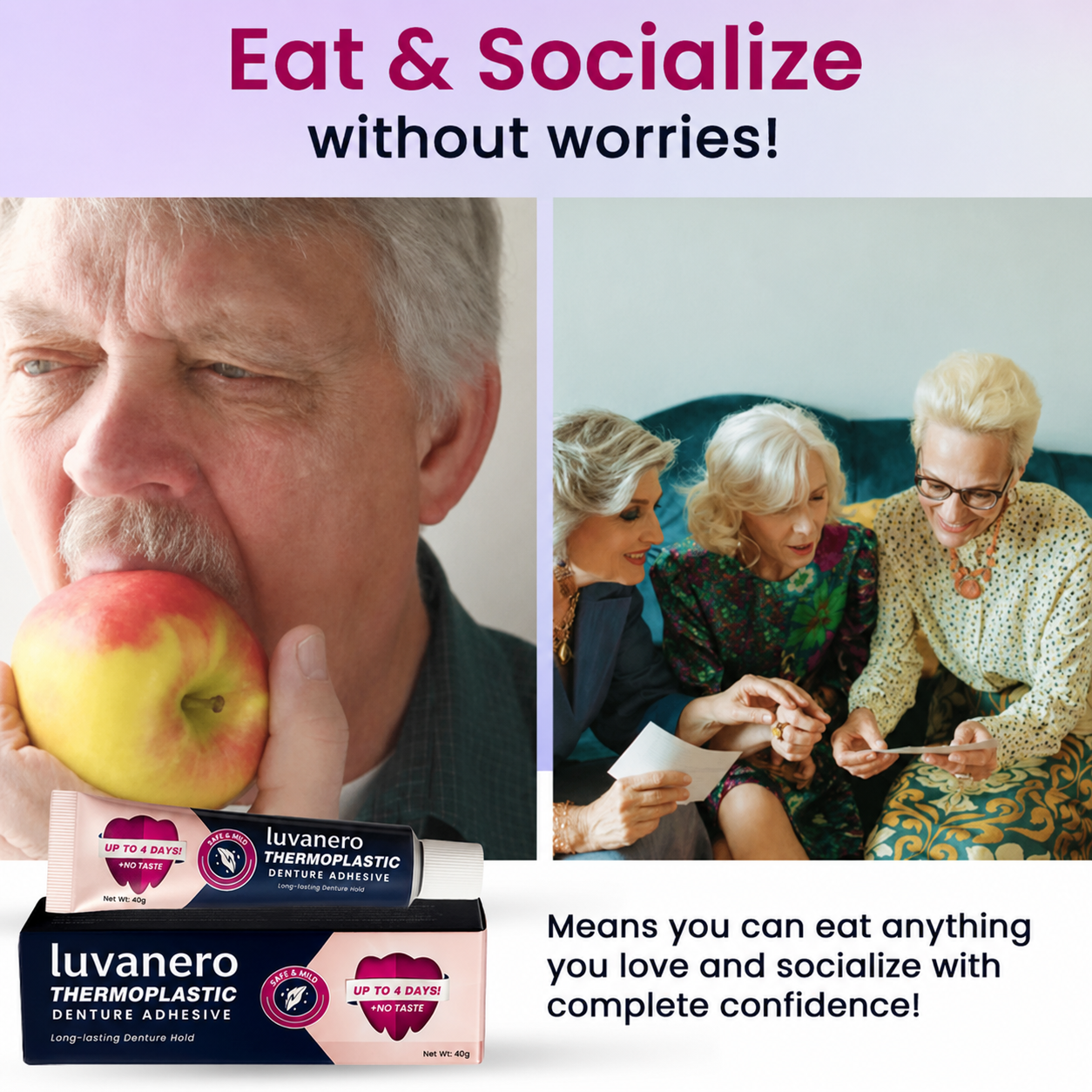 luvanero® Thermoplastic Denture Adhesive