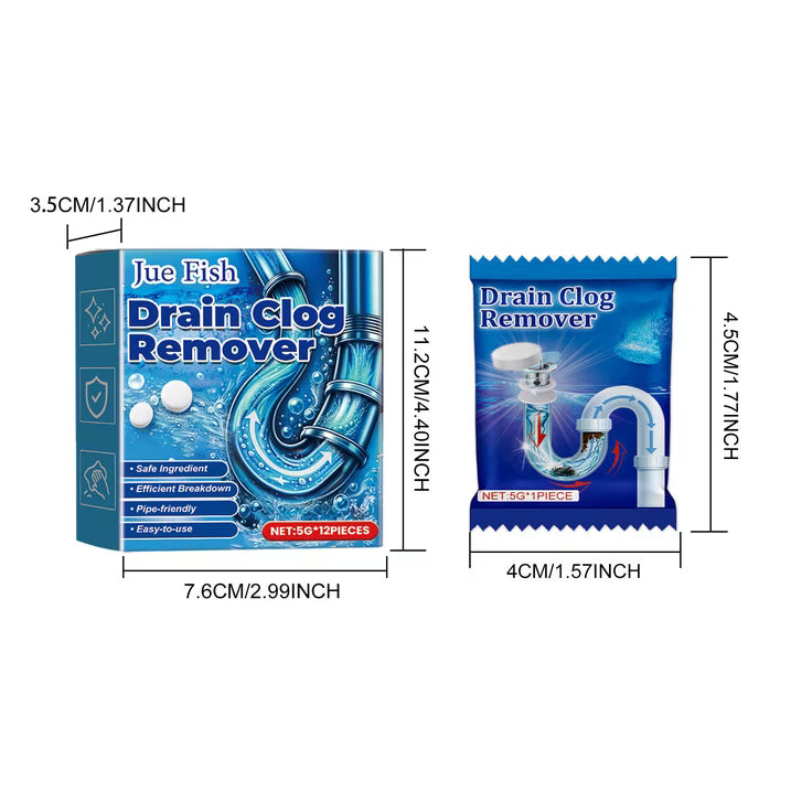 📢📢2 kaufen, 3 gratis⏰Brausetabletten zur Beseitigung von Abflussverstopfungen🫧🧼