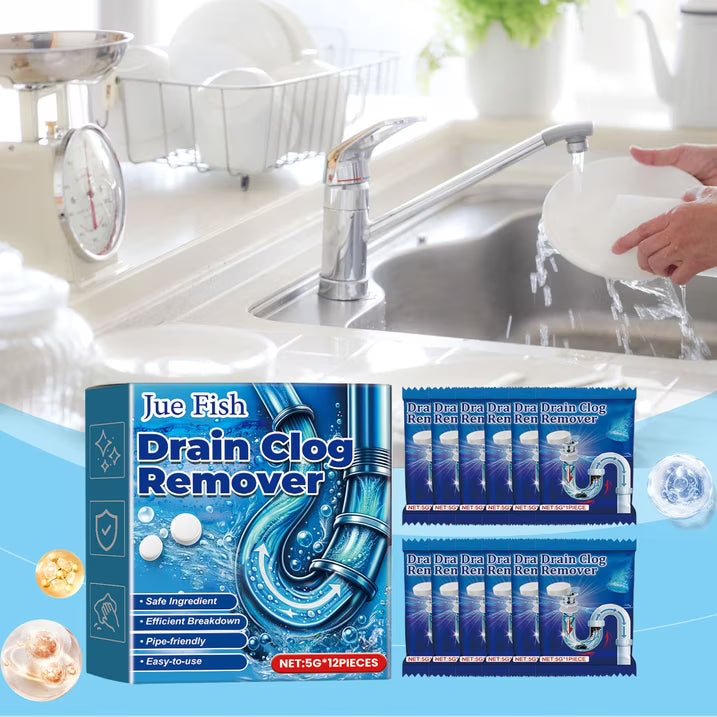 📢📢2 kaufen, 3 gratis⏰Brausetabletten zur Beseitigung von Abflussverstopfungen🫧🧼