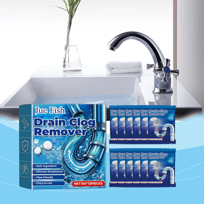 📢📢2 kaufen, 3 gratis⏰Brausetabletten zur Beseitigung von Abflussverstopfungen🫧🧼