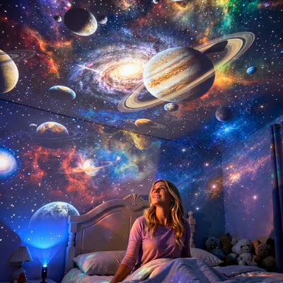 Luvanero 360°SmartHolographicStarrySkyProjector✨